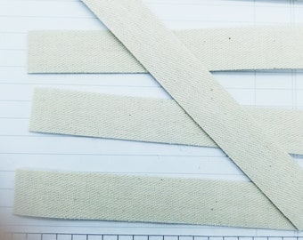 Canvas Strips- DIY Fabric tags, Pack of 5