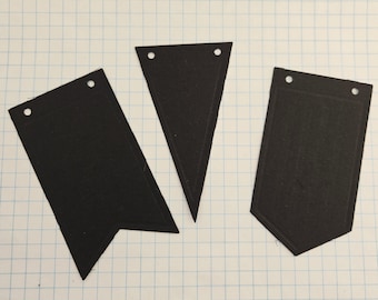 Paper Pennant Banner Set- 15 pieces