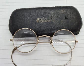 Vintage Eye Glasses with Case #1