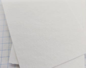 20 Soft Texture White Watercolor Paper ACEO, ATC Blanks, Art Card Bases