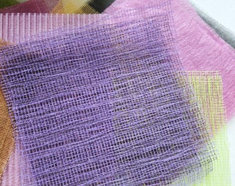 Sinamay Fabric Paper packs- package of 10