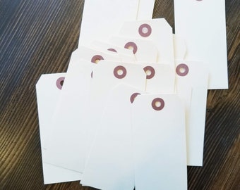 Shipping Tags, Junque Journals, Crafting Supplies- Pkg of 20 manilla tags