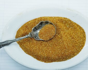 Autumn Spice German Glass Glitter: Chunky Mixed Color, 1/2 oz