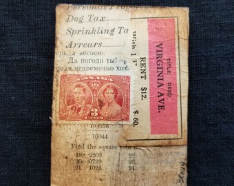 Monopoly ACEO- Altered Art Card- Trading Card- Original Collage- Mini Collage Artwork- Collector Card- Mini Artwork