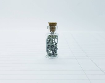 Corked Moss Jar: Natural History Cabinet of Curiosities (1.5 inch)