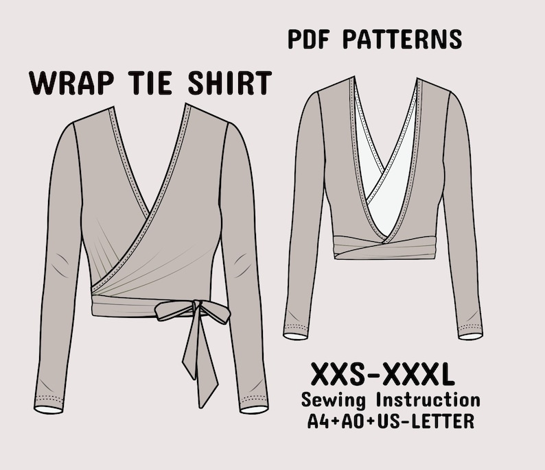 front tie top, muslin top, tank top sewing, easy sewing project, patron, beginner sewing, ruffle top, teen top, cute sewing, summer top, sewing pattern, ties shirt, womens sewing puffed sleeve top, tie top pattern, puff sleeve pattern, crop top pattern, tunic sewing pattern, easy sewing pattern, pdf sewing pattern, sewing tutorial, blouse pattern, top sewing pattern, vintage pattern, women shirt, womens pattern side tie top pattern, linen top pattern, beginner top, tie top pattern, front tie