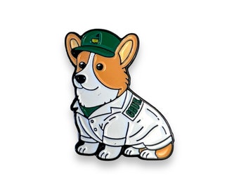 The Corgi Caddy - Cute Ball Marker | Golf Gift, Golf Accessory, Dog Golf, Golf Ball Marker