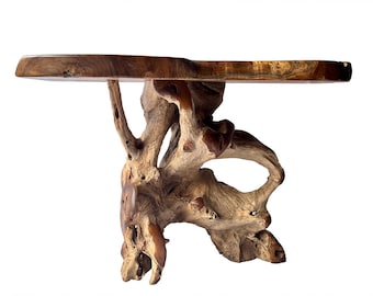 Teak Root Vanity Table