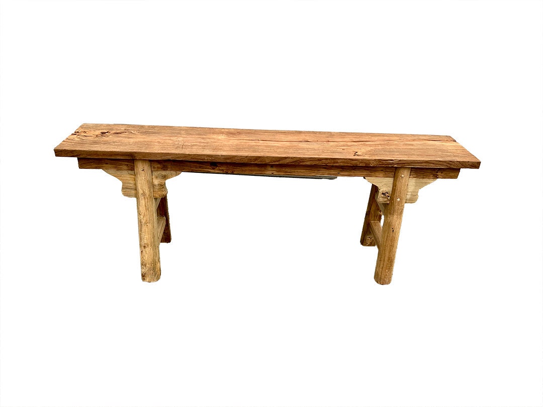 Indian Bench Teak Indian Bench - Etsy