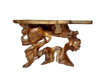 Unique Teak Root Console Table from Asia-Teak