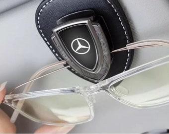 AMG Mercedes Benz Magnetischer Auto-Sonnenbrillenhalter, Brillenbügel-Clip