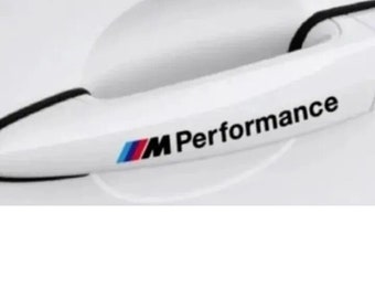 4x pegatinas de espejo retrovisor BMW M Performance E90 E70 F10 F20 F30