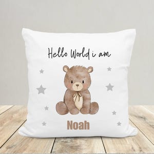 Nieuw babycadeau, kussen kinderkamer, kussen, neutraal kinderkamer, decor kinderkamer, cadeaus babymeisje, cadeaus nieuwe babyjongen, kinderkamer,
