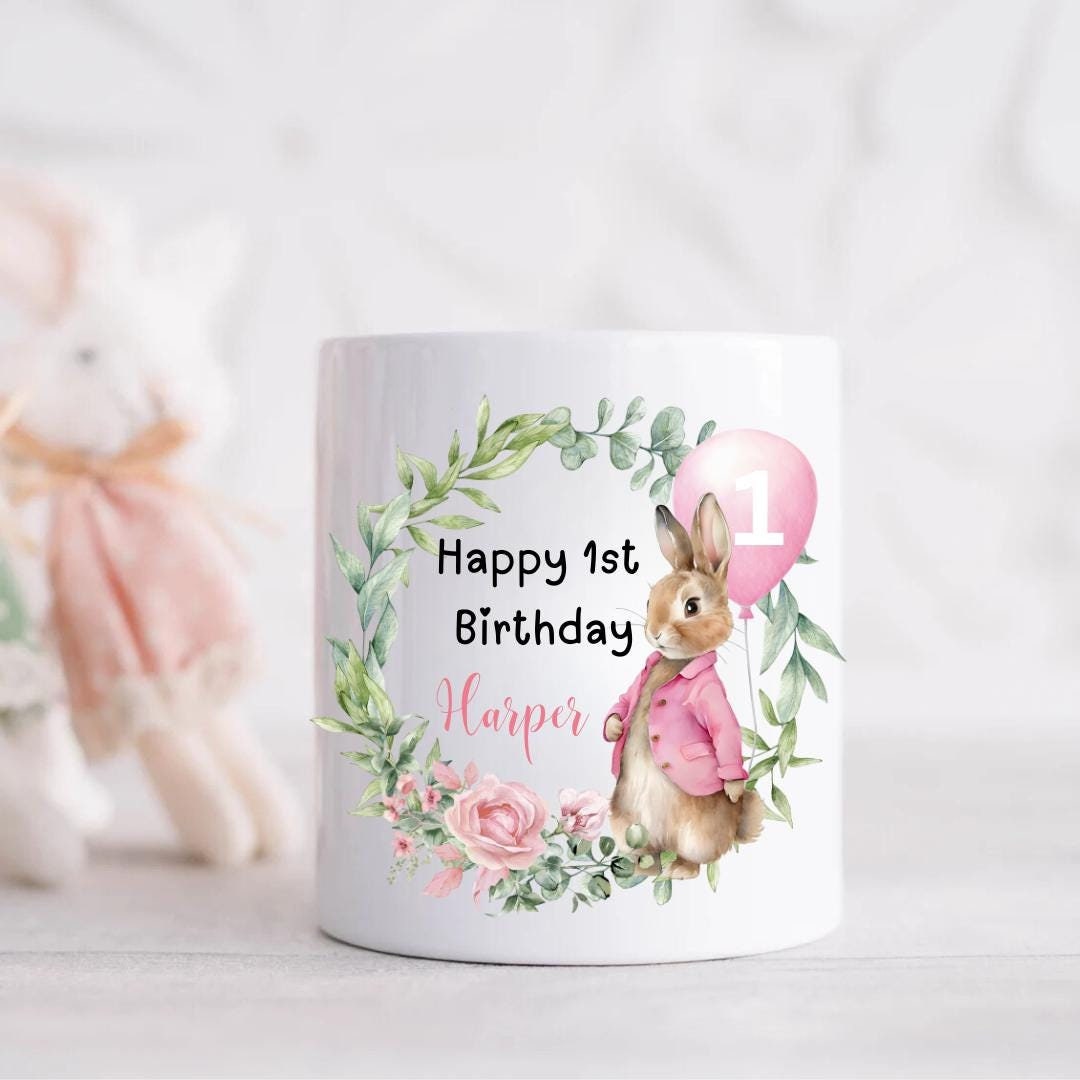 Personalised First Birthday Money Box Personalised Money Box Baby Money