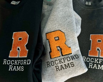 Rockford Rams Youth Crewneck Sweatshirt