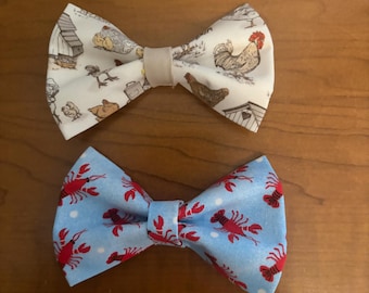 Lobster or Rooster Pet Bow
