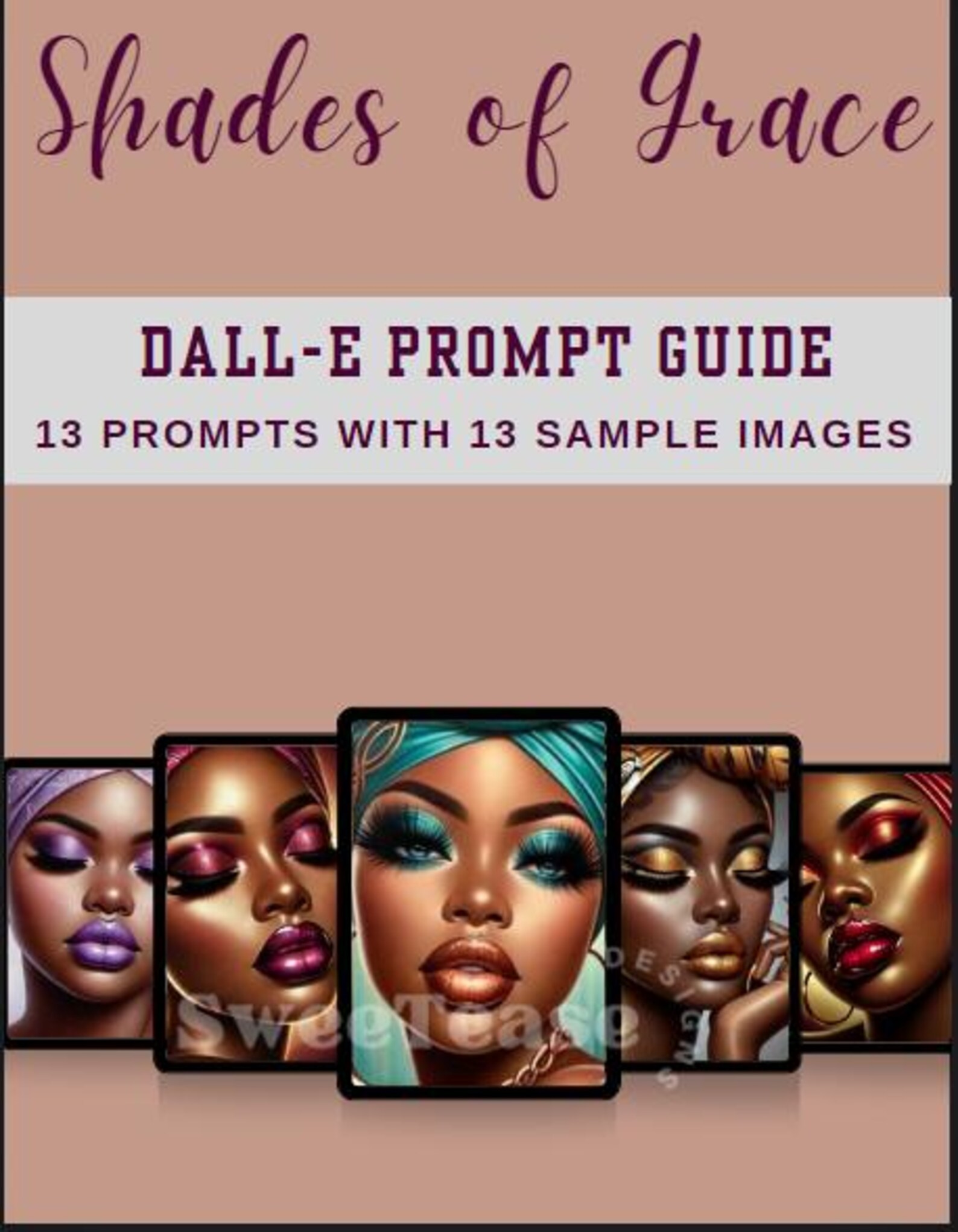 Shades of Grace AI Art Guide 13 DALLE Prompts and Final Artworks