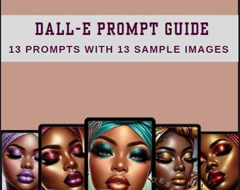 Guía de arte con IA de Shades of Grace: 13 indicaciones DALL-E y obras de arte finales / Arte de retrato ultrarrealista para uso personal y comercial.