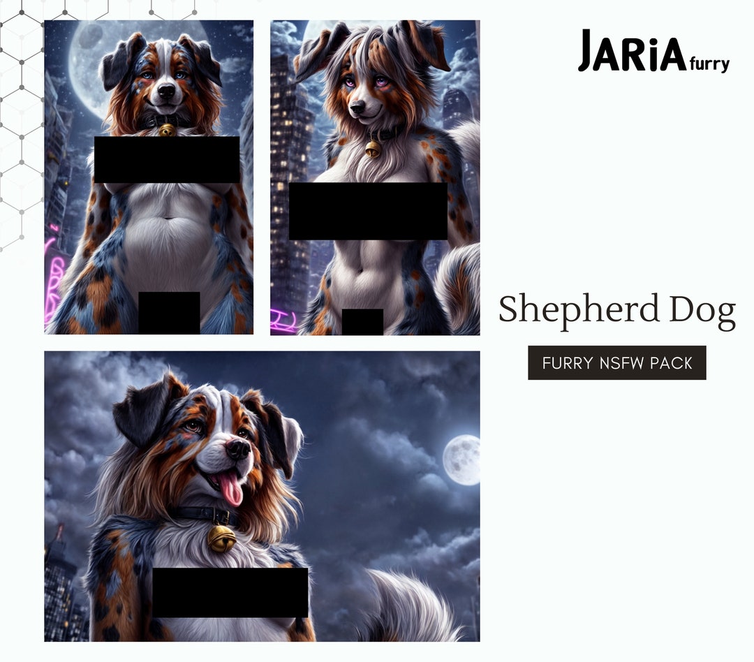 35 NSFW Sexy Girl Shepherd Dog Furry Anthro Mature Content