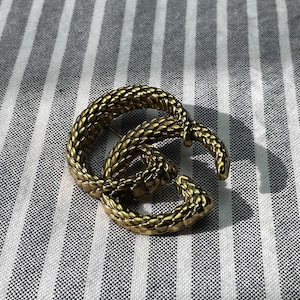 Vintage Gucci Rare Gold Brooch