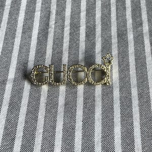 Gucci Vintage Wonderful Gucci Rare Gold Brooch With Stones
