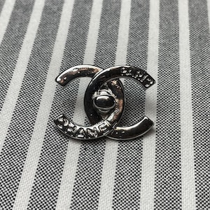 Wonderful Vintage Chanel Silver Brooch Vintage Brooch Rare Item Gift For Her