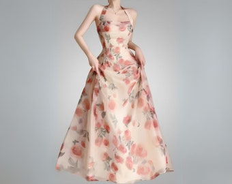 Satin Prom Dress,Elegant Modest Dress | Square-neck Midi Dress | Long Sleeve Midi Dress, Blue Dress | Wedding Guest Dress
