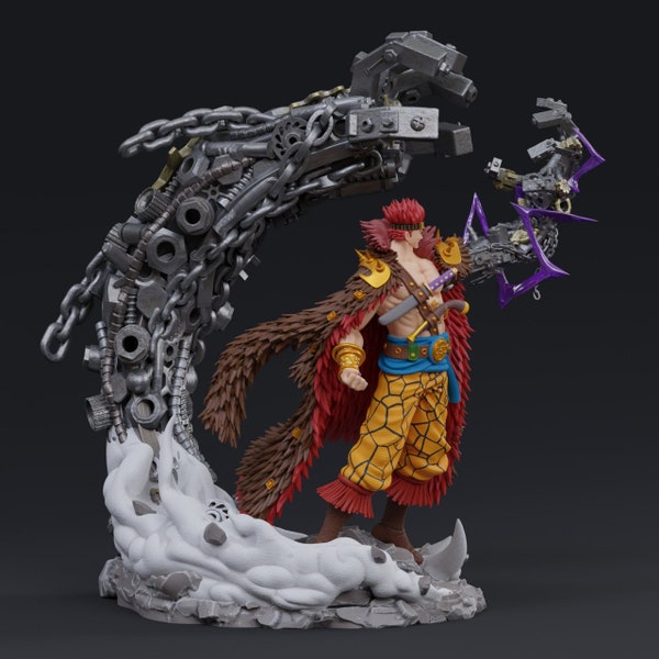 anime figureOne Piece Legend: Eustass Kid 3D STL Model figure Gift