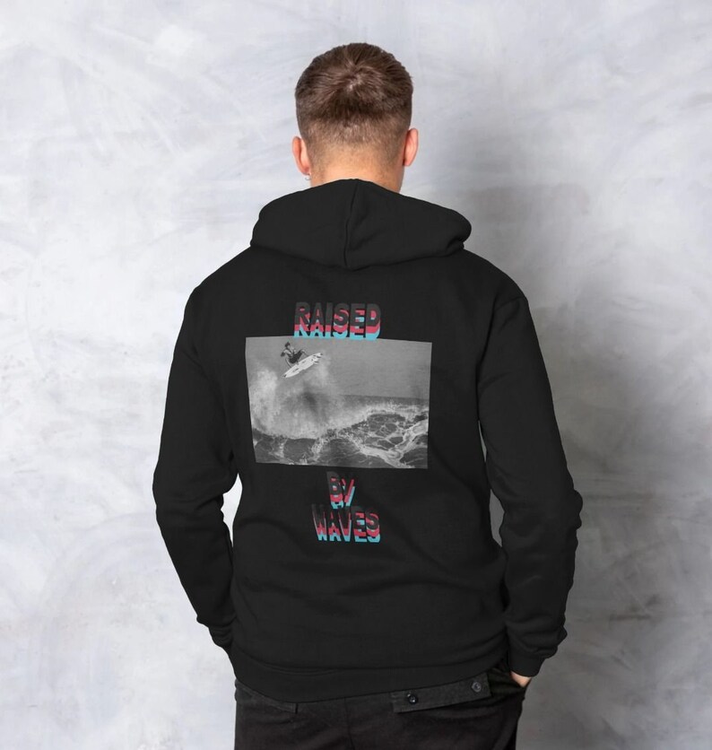 Sweat à capuche Remill pour homme Raised By Waves image 2