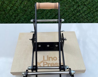 Lino Printmaking Presses A5,A4, A3, Legal Size ,Block Printing Press, Press Machine, Embossing Print, Linocut Printing Machine