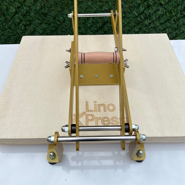 Lino Printmaking Presses A5,A4, A3, Legal Size ,Block Printing Press, Press Machine, Embossing Print, Linocut Printing Machine