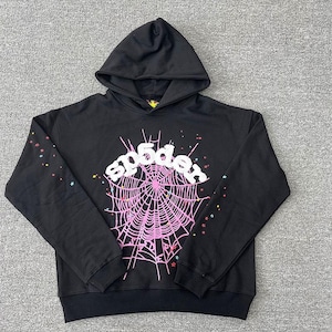 Sp5der hoodie black - Etsy 日本