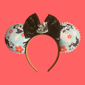Disney Inspired Figaro Custom Mouse ears