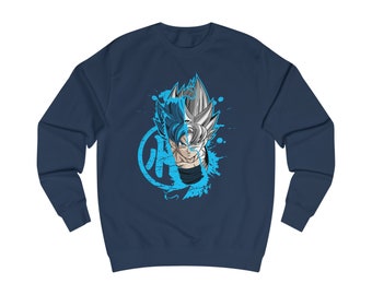 goku blue design sweatshirt