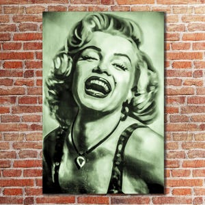 Marilyn Monroe Canvas Print, Marilyn Monroe Art, Pop Art Wall Decor, Marilyn Monroe Gift, Monroe Wall Art, Famous Canvas Art, Wall Decor Art