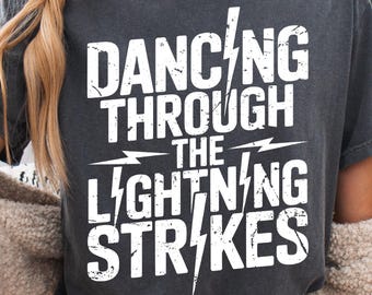 Dancing Through the Lightning Strikes Svg, The Sky Is Opalite Png, Life Of a Showgirl Svg