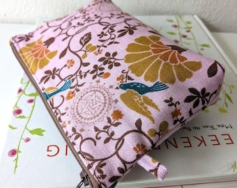 Japanische Baumwolle/Federmäppchen/Kosmetiktasche - Pink