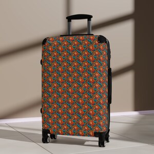 Gypsy Patterned Suitcase zdjęcie 2