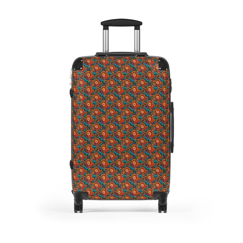 Gypsy Patterned Suitcase zdjęcie 7