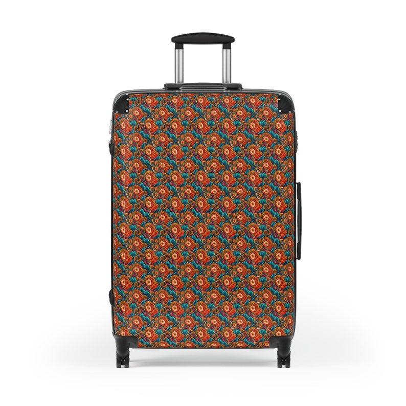 Gypsy Patterned Suitcase zdjęcie 10