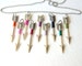 Silver Arrow Necklace, Wire Wrapped Arrow Pendant, Choose From a Rainbow of Colored Wire at Checkout 