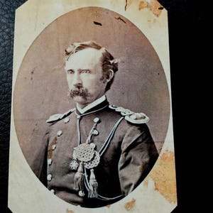 Last historical museum quality tintype of George A Custer C667RP
