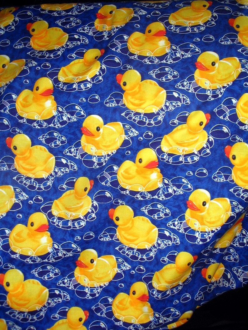 Rubber Ducky Cotton Fabric by Alexander Henry Etsy