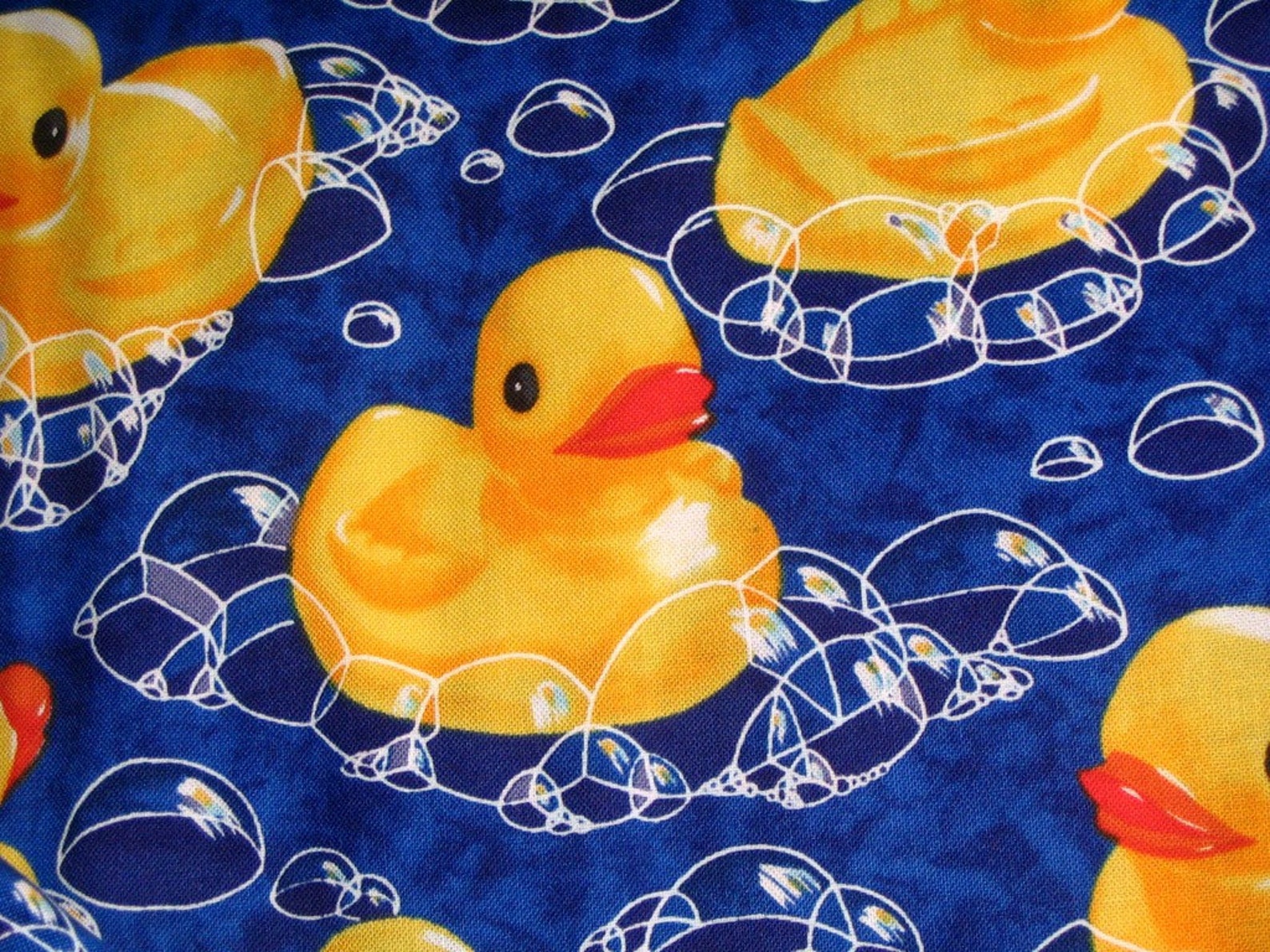Rubber Ducky Cotton Fabric by Alexander Henry Etsy