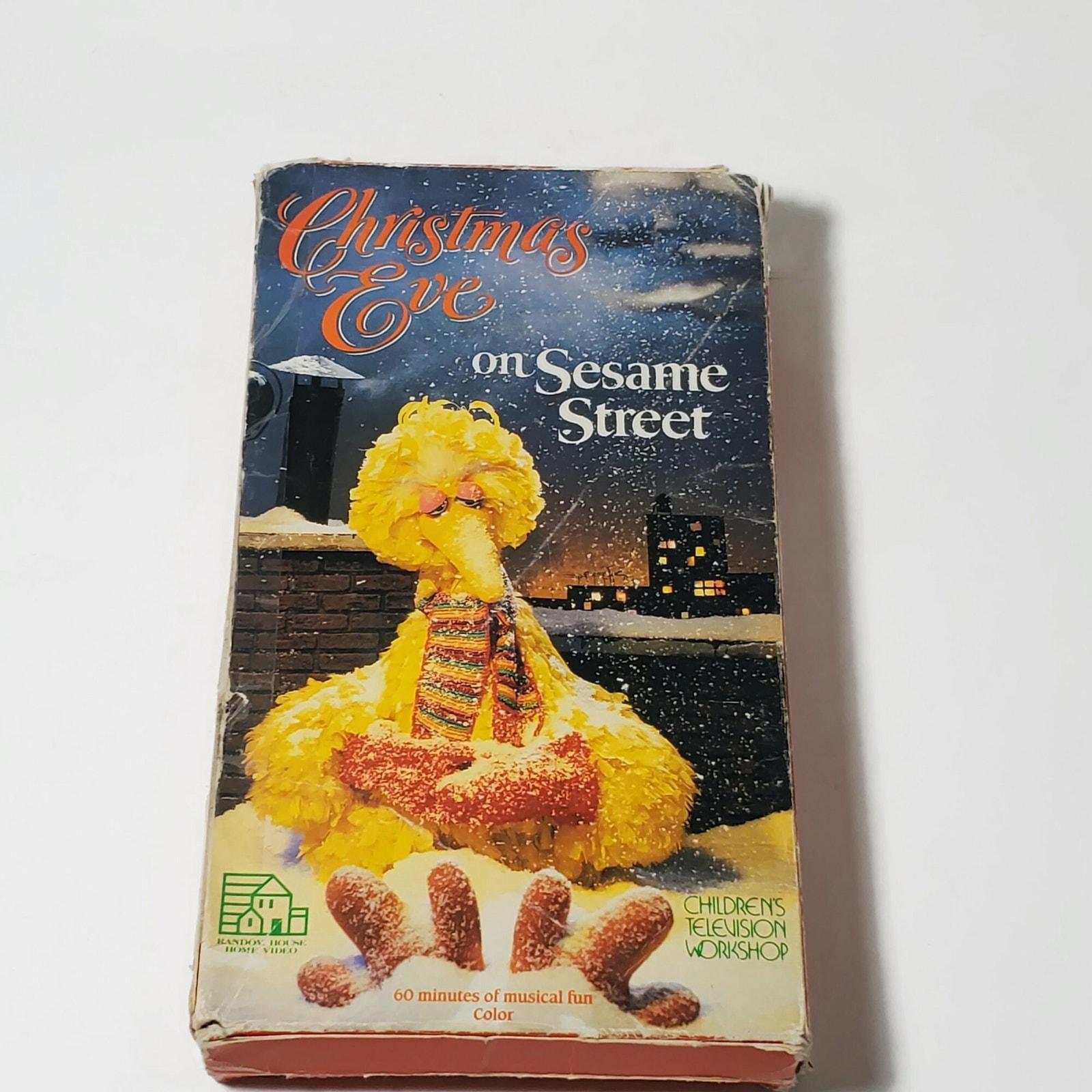 Christmas Eve on Sesame Street VHS 1987 - Etsy