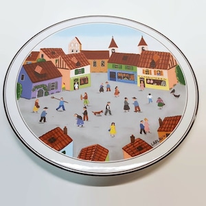 Villeroy & Boch Naif Round Trivet Tea Tile With Box