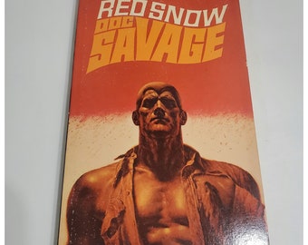 Red Snow Doc Savage de Kenneth Robeson Bantam Books # 38 1969