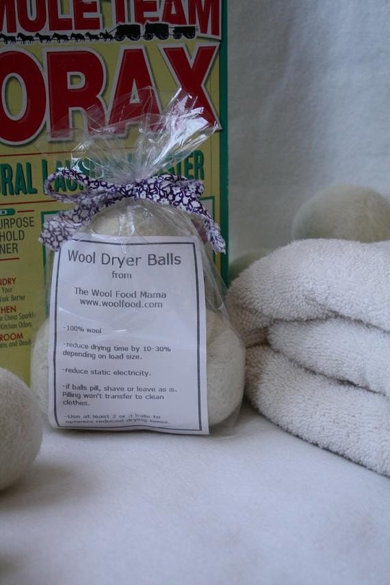 Wool Dryer Balls Etsy