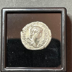 Roman coin-Silver Denarius Geta Caesar, circa 218-222 A.D-Rome image 3