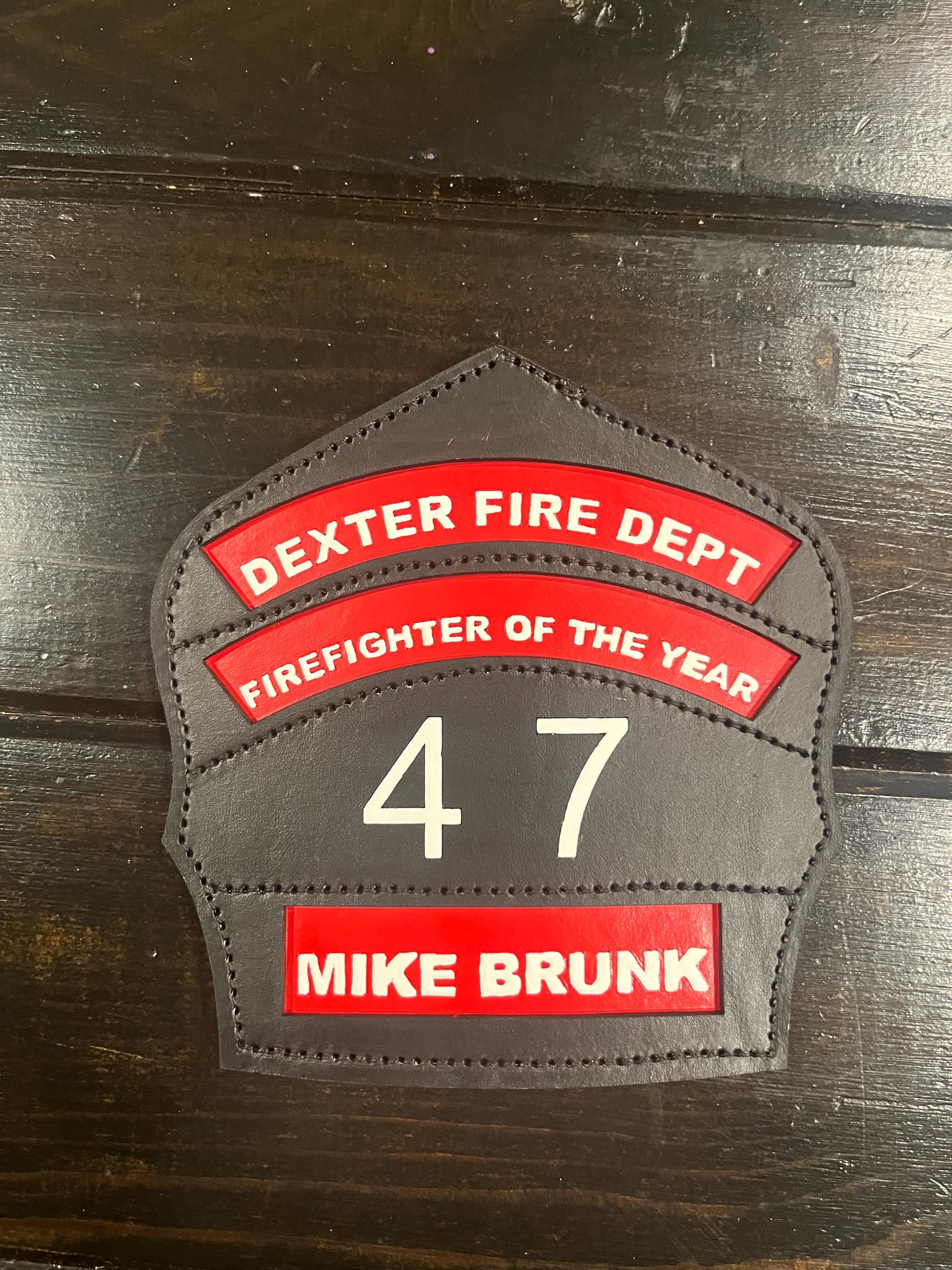 Custom Fire Helmet Shield - Etsy